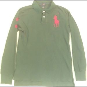 Like New Green Button Shirt